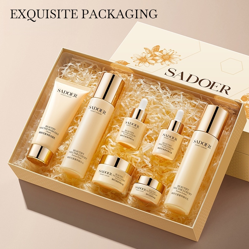 Luxury Skincare Ingredients - Zhenyan Flower Honey Luxurious Skincare Seven-Piece