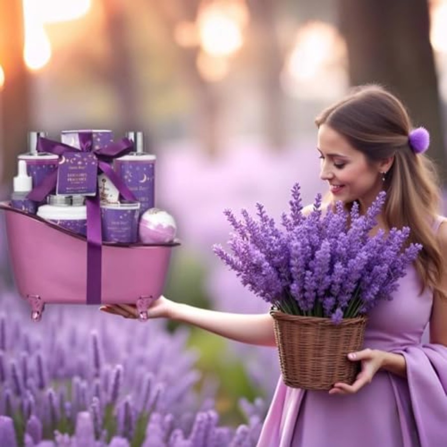 Bath Basket Spa Kit Spa Gifts  – Luxury Skincare Gifts Bewertung und Preis