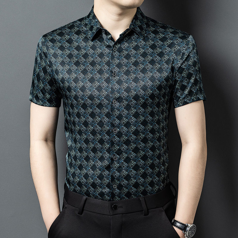 Luxurious Silk Print Shirts Fo – Luxury Skincare For Men Bewertung und Preis